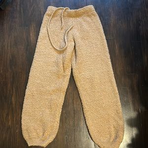 Skims fluffy jogger pants